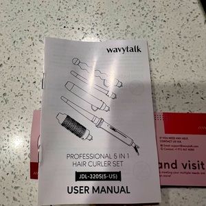 Wavytalk 5 in 1 curling iron New in a box still